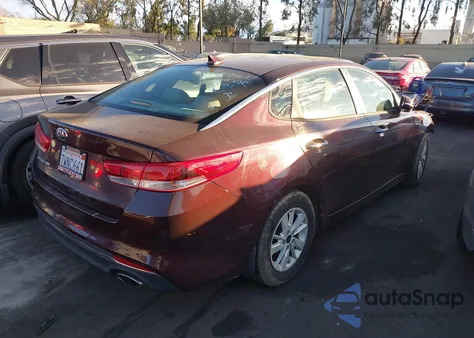 2016 Kia Optima Lx from USA, damaged, VIN 5XXGT4L37GG116405